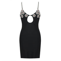 Beverly Embellished Mini Dress