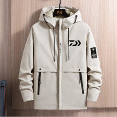Spring Autumn  Fishing   Jacket Hooded Windbreaker Senior Cycling Leisure Sportswear Top