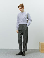 Sweater For Women's Hand Crochet Hollow Women White