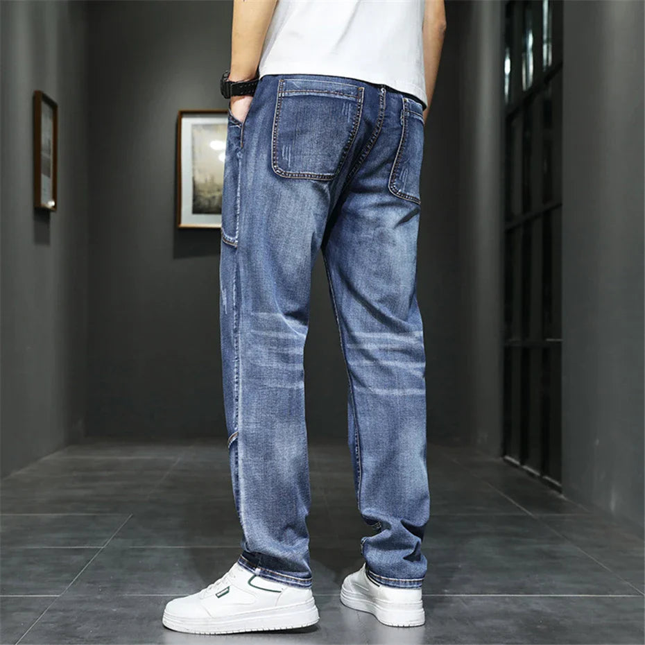 Casual Baggy Straight Men Jeans
