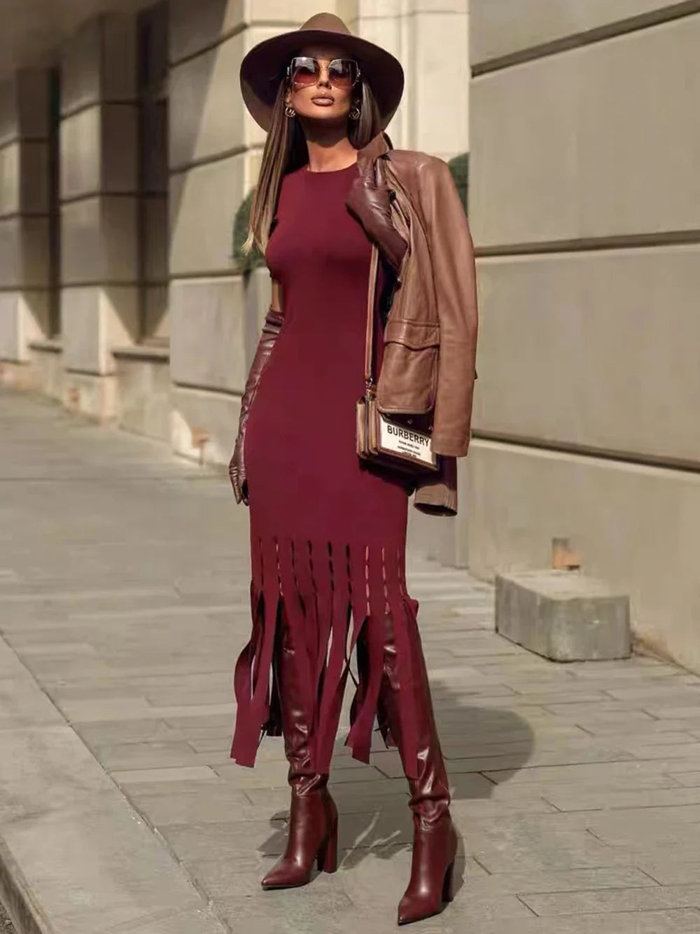 Sherri Bodycon Tassel Dress