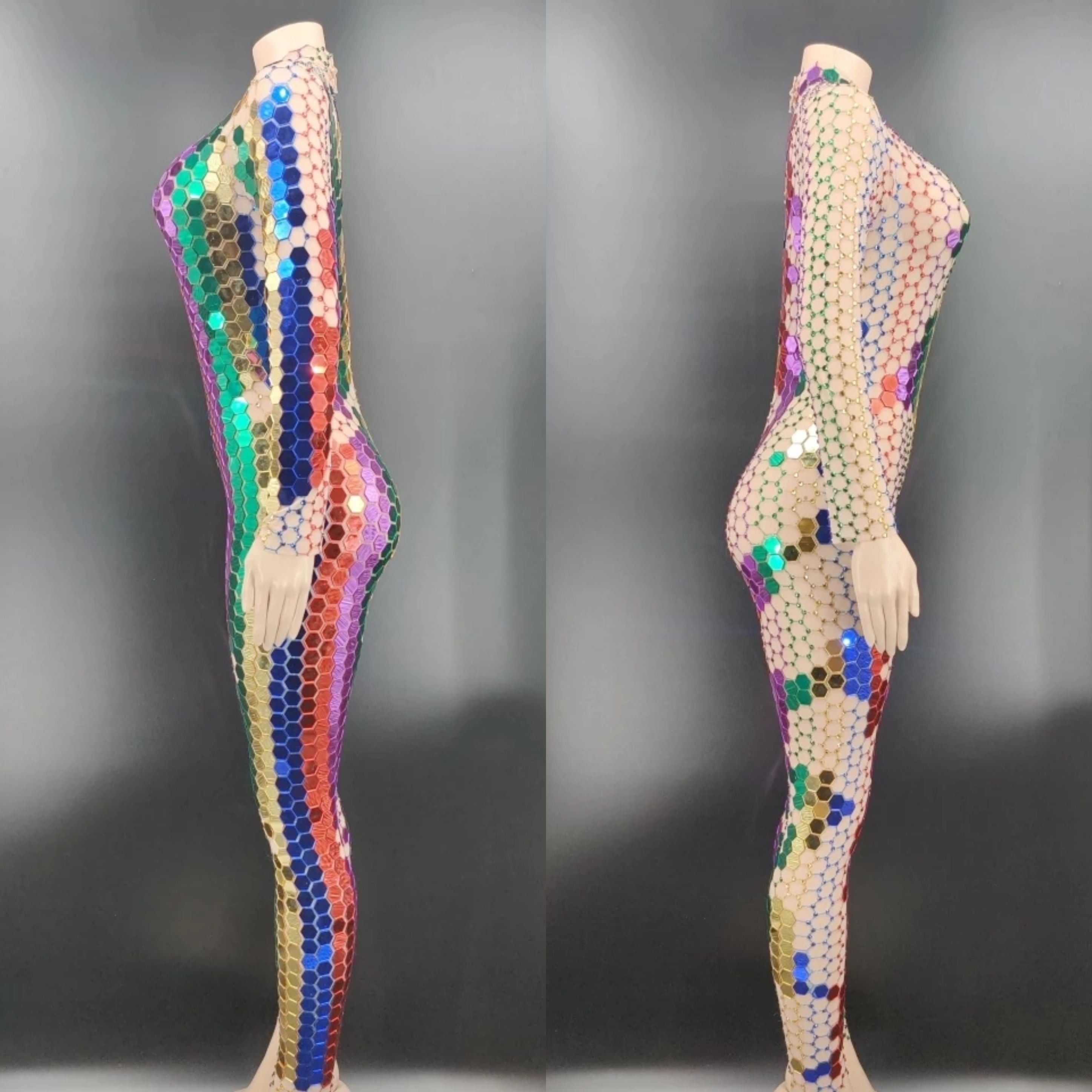 Shining Rhinestone Classy Jumpsuit