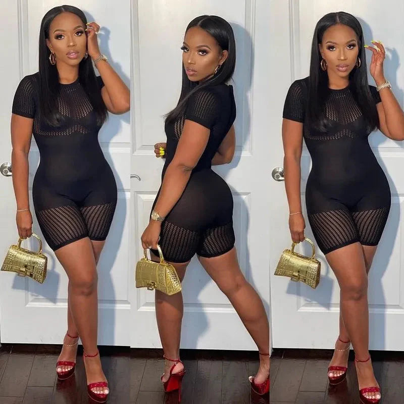 Silhouette Bodycon Romper