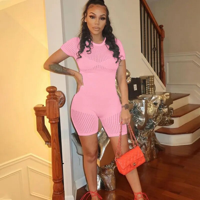 Silhouette Bodycon Romper