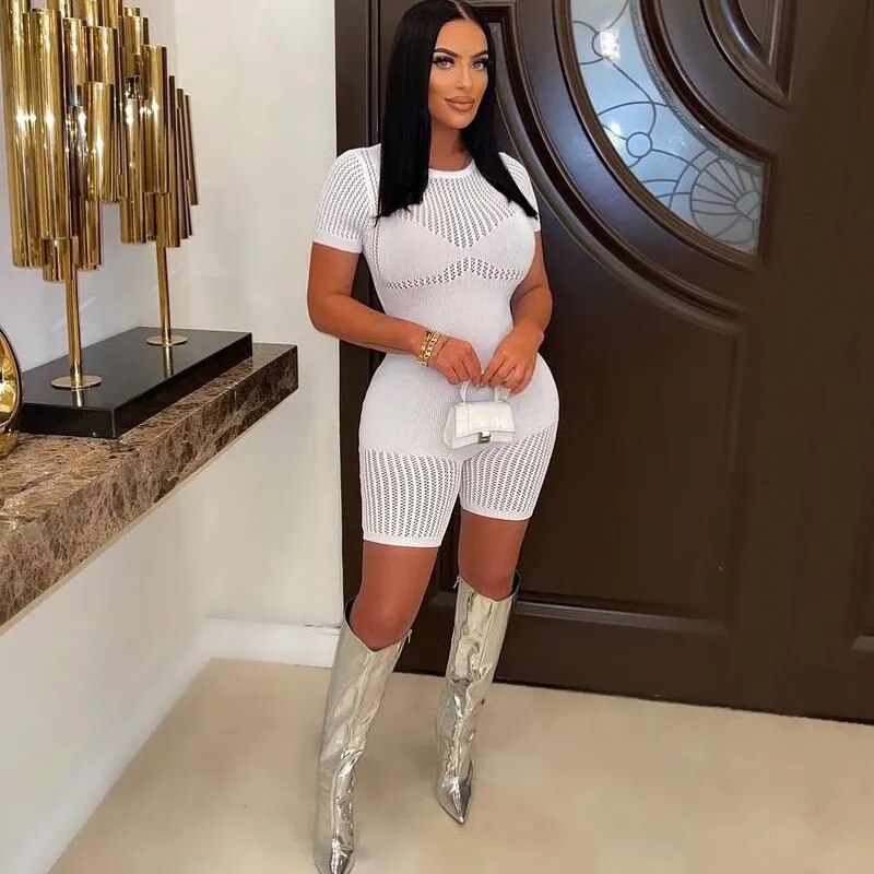 Silhouette Bodycon Romper
