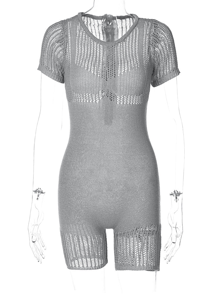 Silhouette Bodycon Romper
