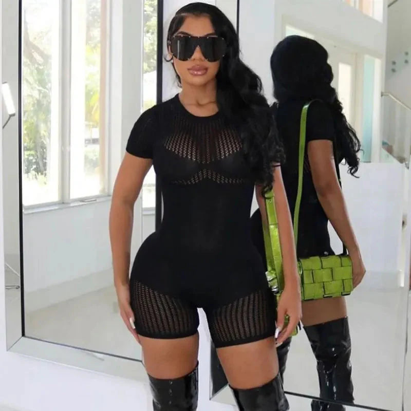 Silhouette Bodycon Romper