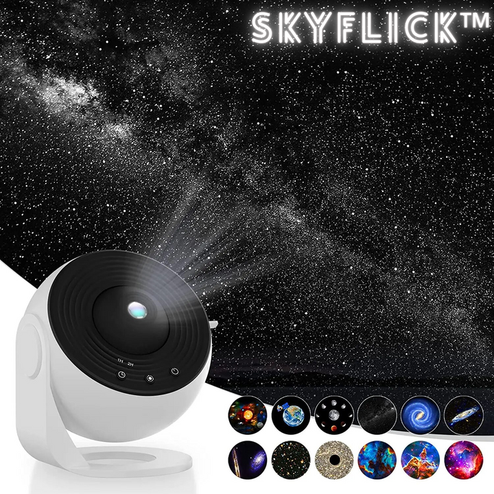 SkyFlickâ„?- Planetarium starry sky projector