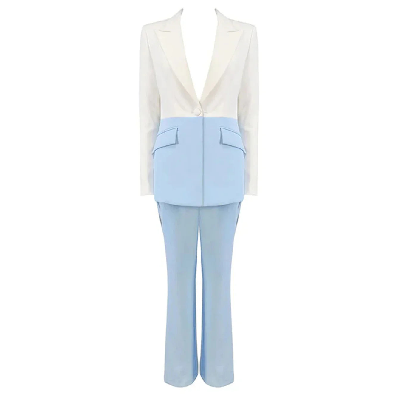 Sophisticated Blazer Pants Set
