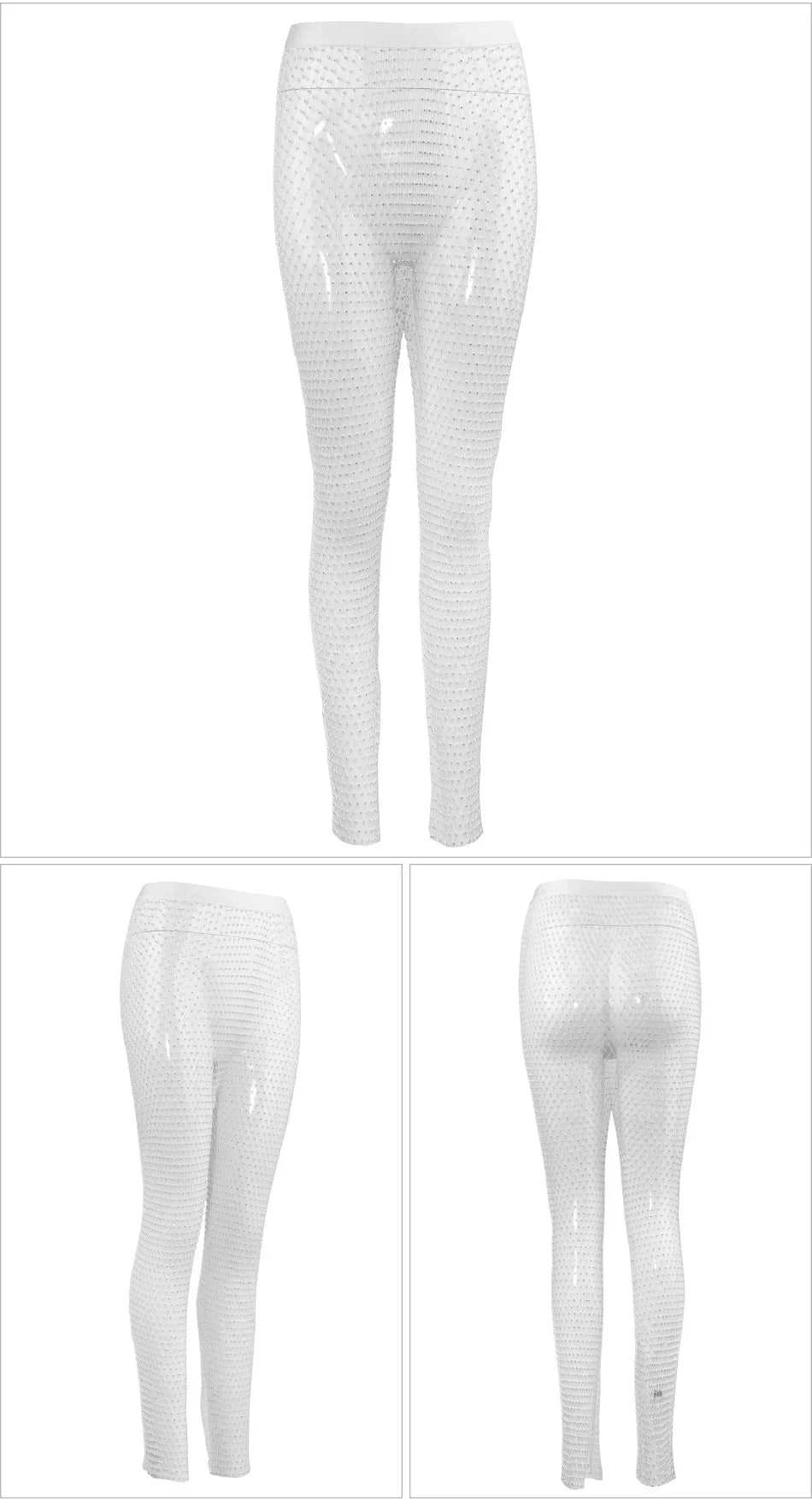Sparkle Diamante Fishnet Trouser
