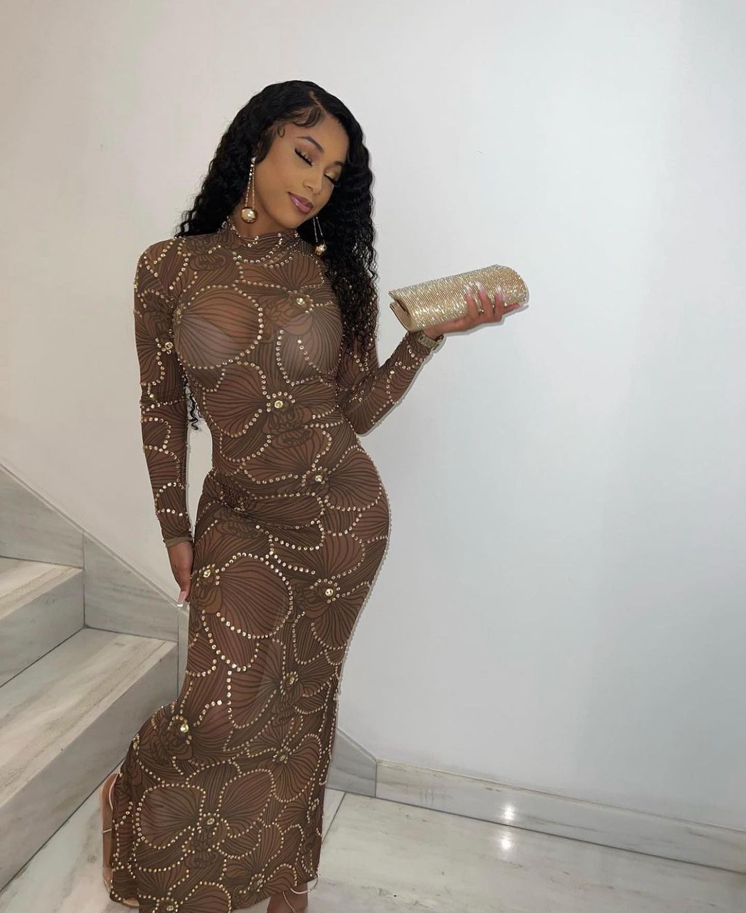 Sparkly Maxi Dress