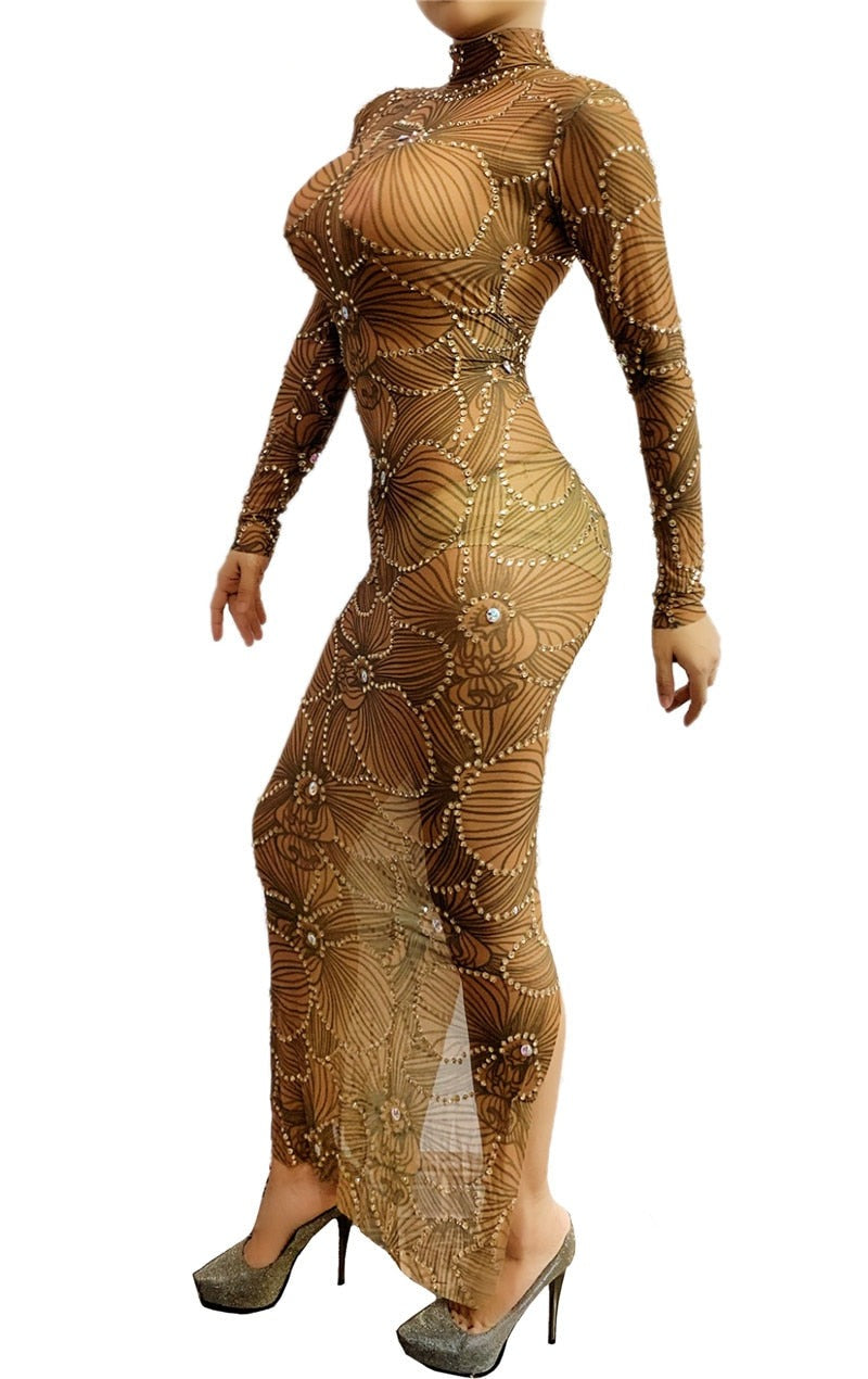Sparkly Maxi Dress