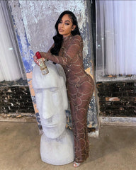 Sparkly Maxi Dress