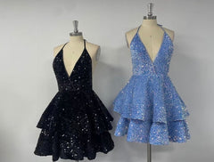 Sparkly Sequin Mini Dress