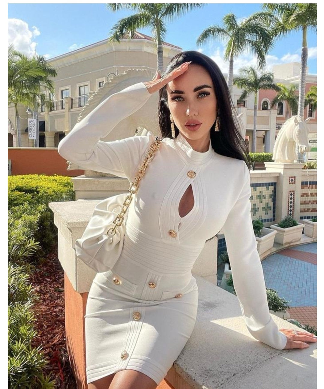Special As You Are Bandage Dress