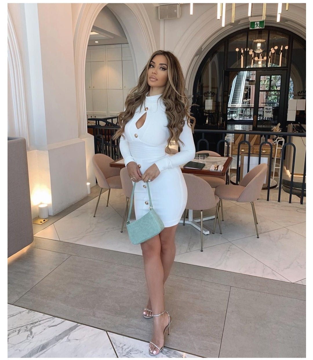 Special As You Are Bandage Dress