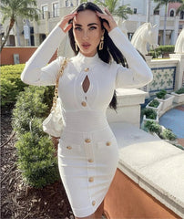 Special As You Are Bandage Dress