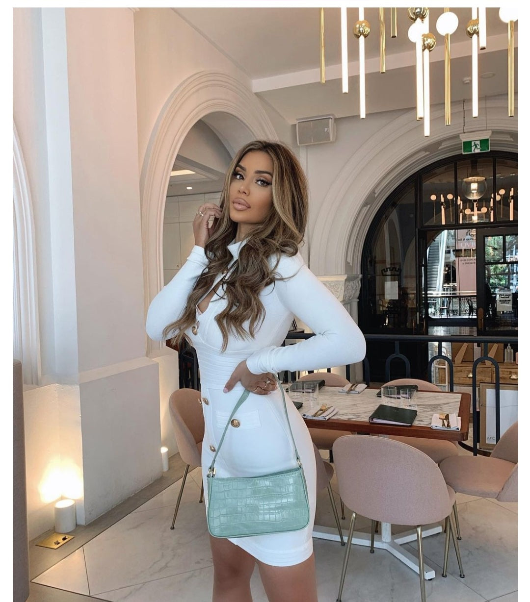 Special As You Are Bandage Dress
