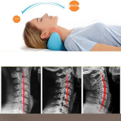 NeckRelaxâ„?- Chiropractic neck rest and massager