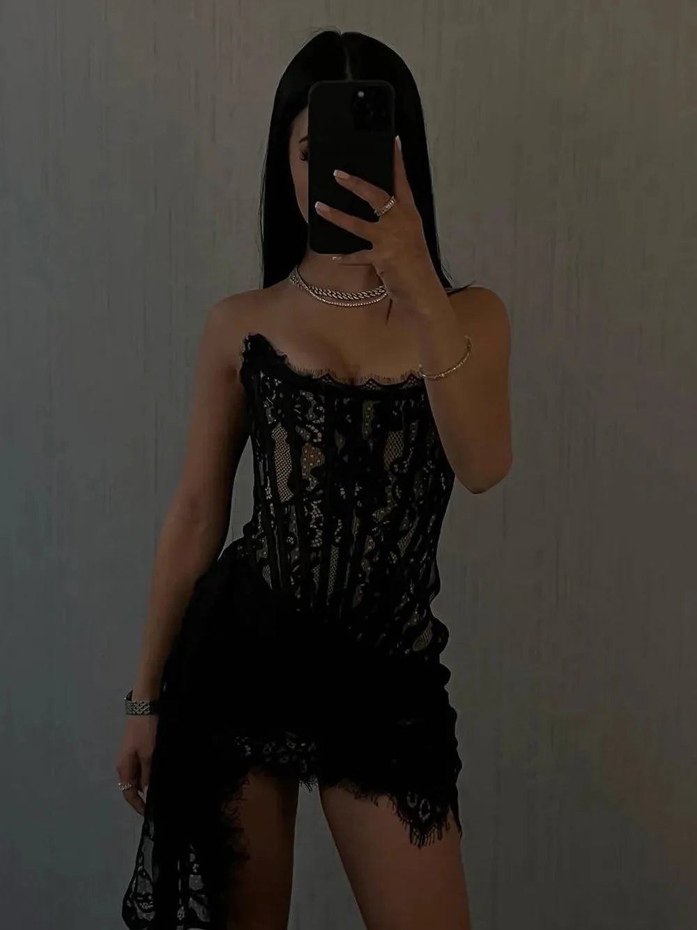 Stephanie Lace Corset Dress