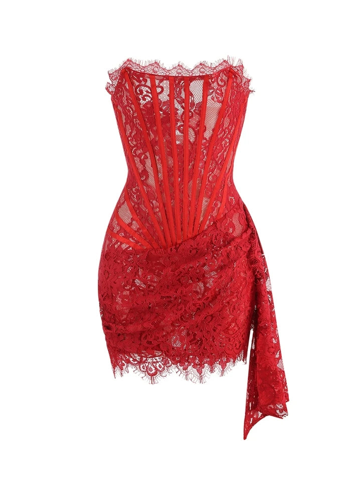Stephanie Lace Corset Dress