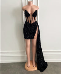 Sweetheart Sparkly Sequin Dress