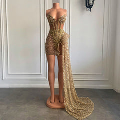 Sweetheart Sparkly Sequin Dress
