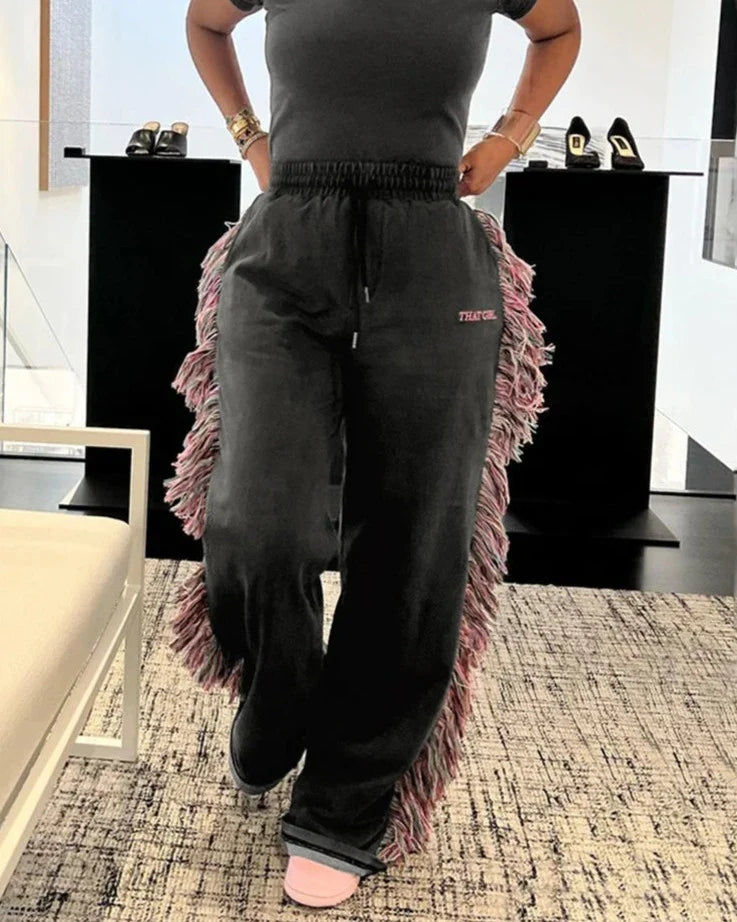 That Girl Tassel Pants Set