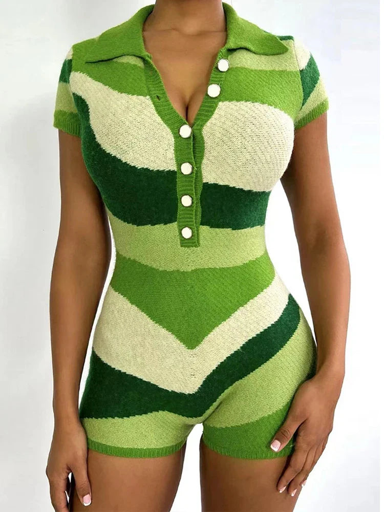 Tiffaney Knit Romper