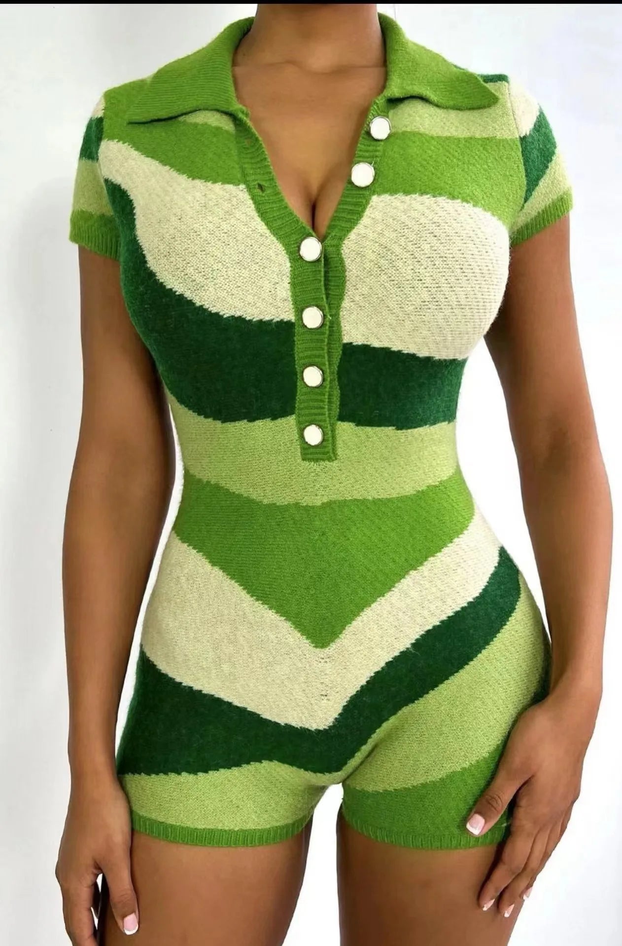 Tiffaney Knit Romper