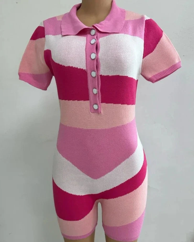 Tiffaney Knit Romper