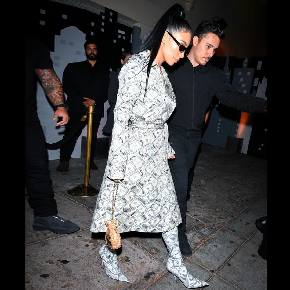 Trench Dollar Bill Coat