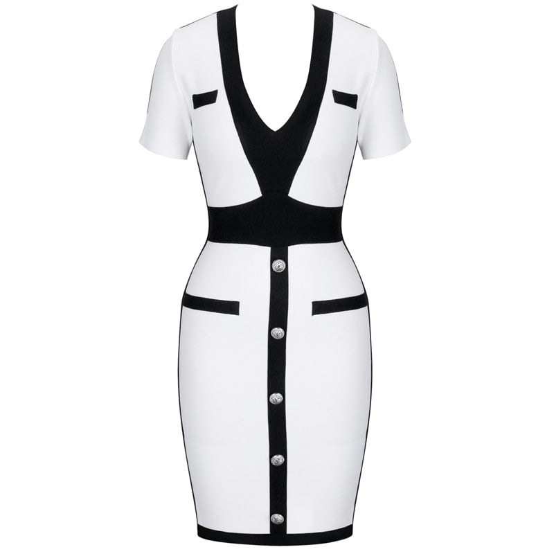 Trendsetter Bandage Mini Dress