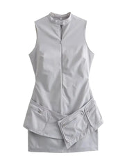 Trina Cargo Mini Dress