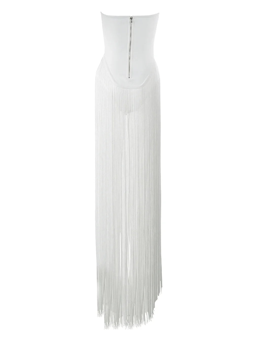 Trish Tassel Bandage Maxi Dress