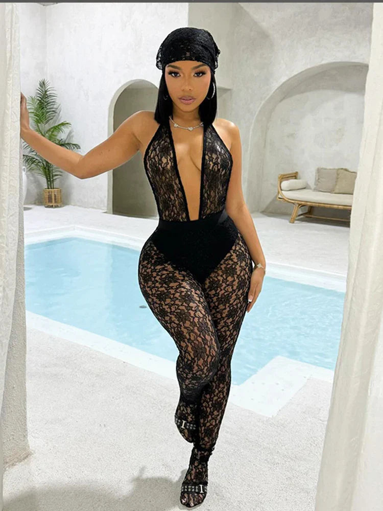 Trisha Lace Jumpsuit