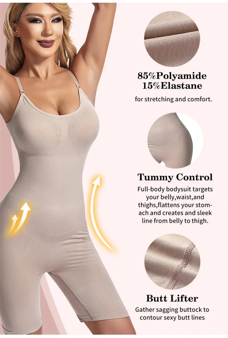 Tummy Control Shapewear Romper