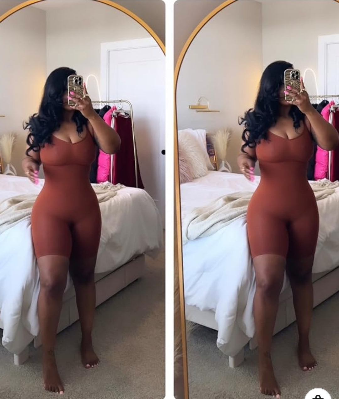 Tummy Control Shapewear Romper