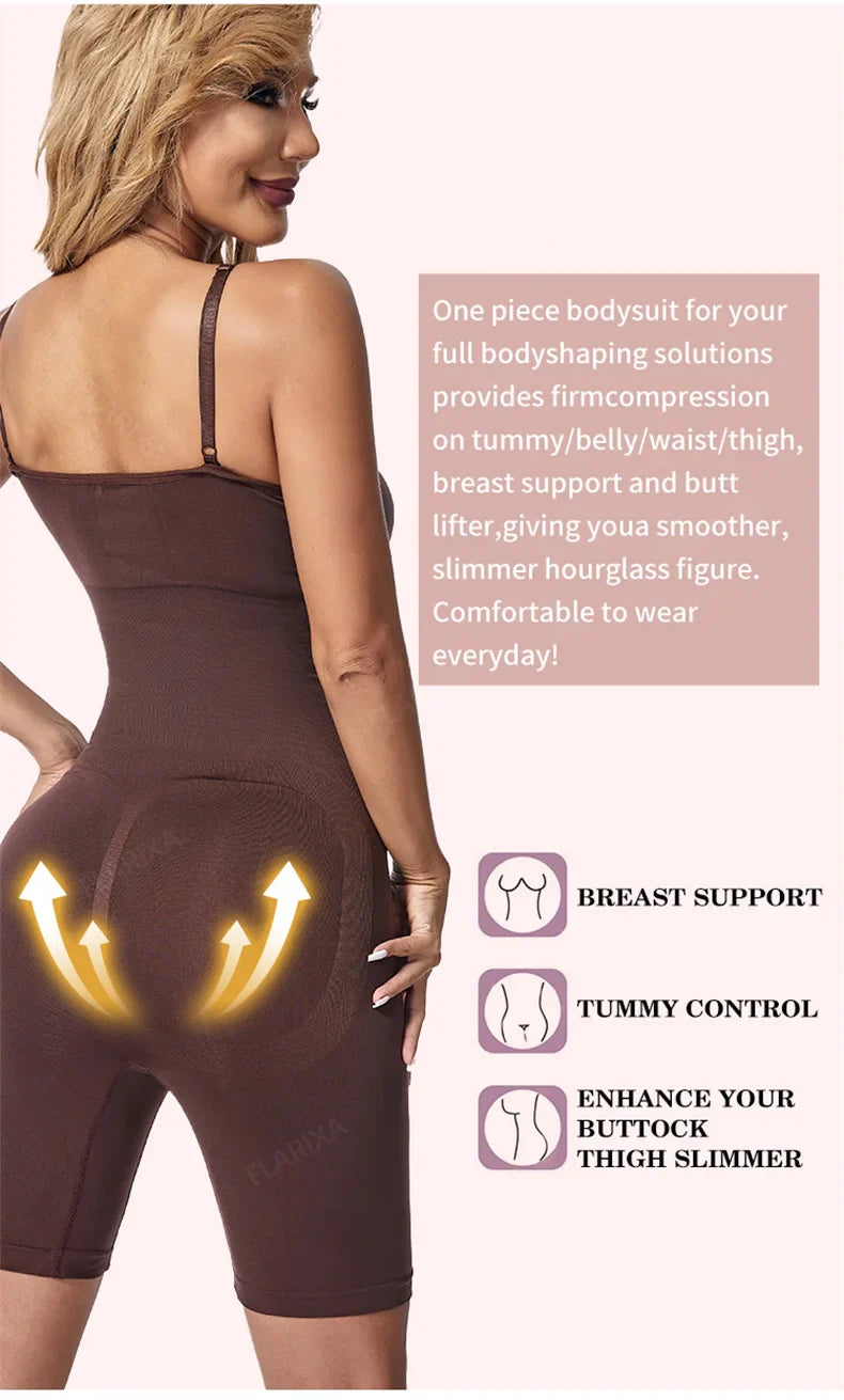 Tummy Control Shapewear Romper