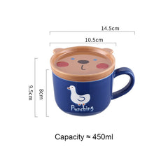 Ceramics Cute Cat Cup Gift Household Cartoon Kawaii