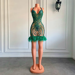 Vanessa Feather Dress