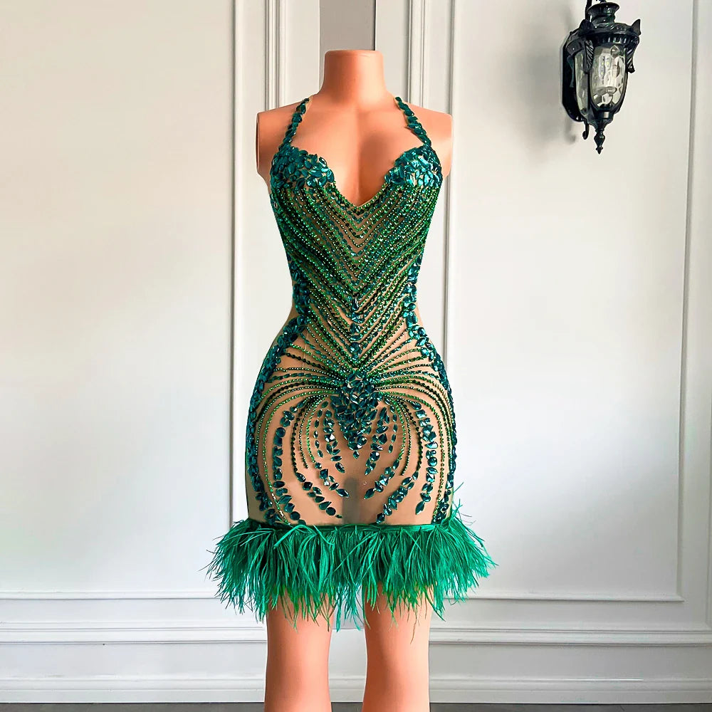 Vanessa Feather Dress