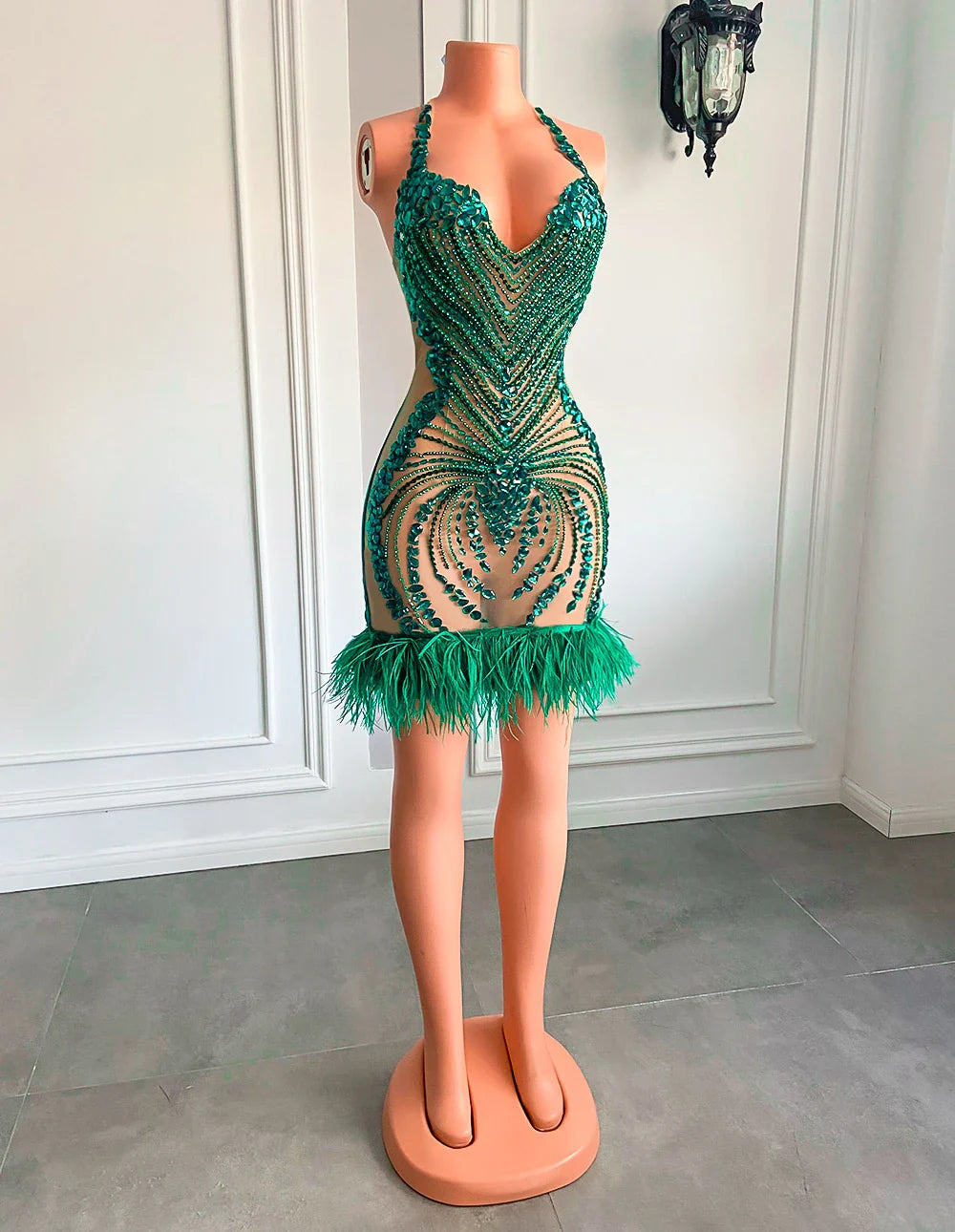 Vanessa Feather Dress