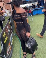Vanessa Mesh Jumpsuit
