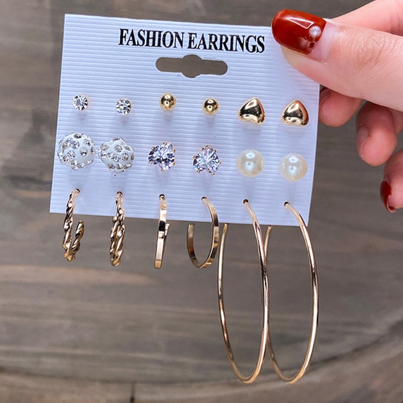 Vintage Earrings Set