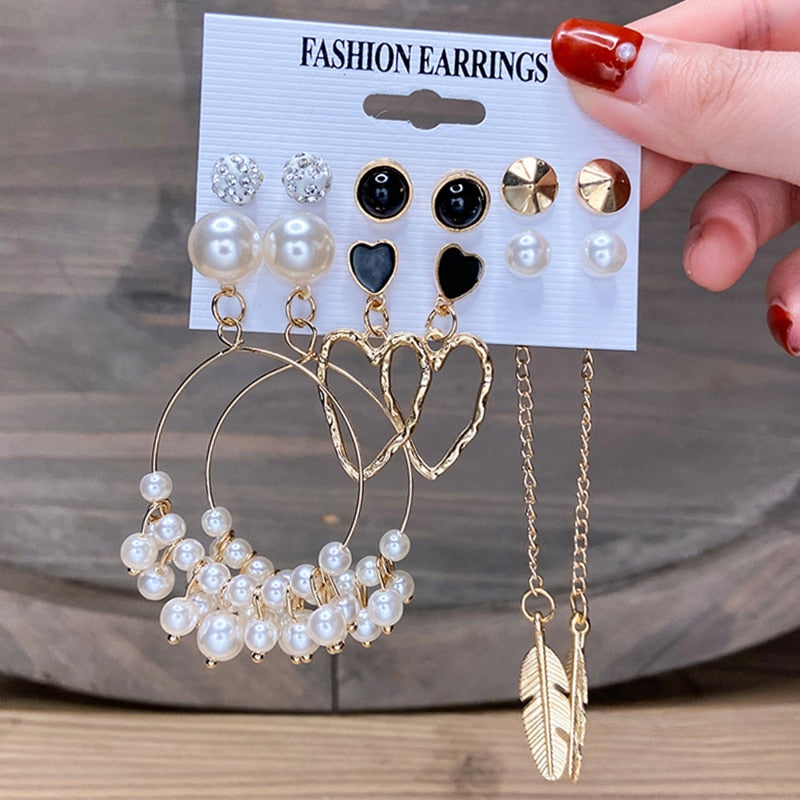 Vintage Earrings Set