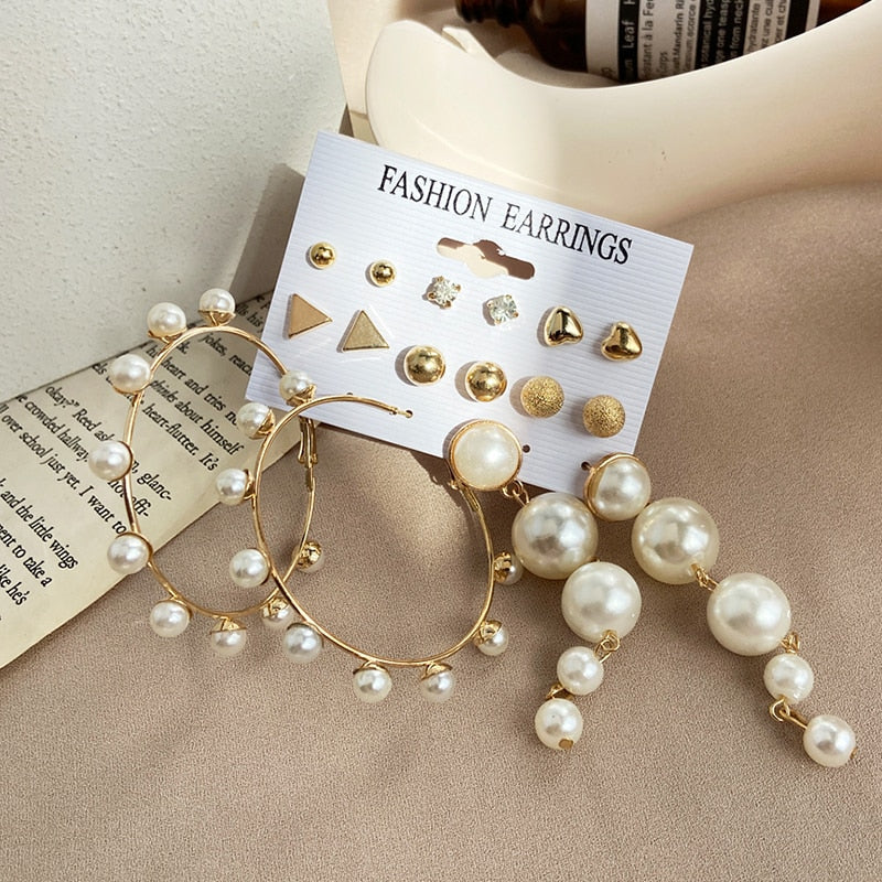 Vintage Earrings Set