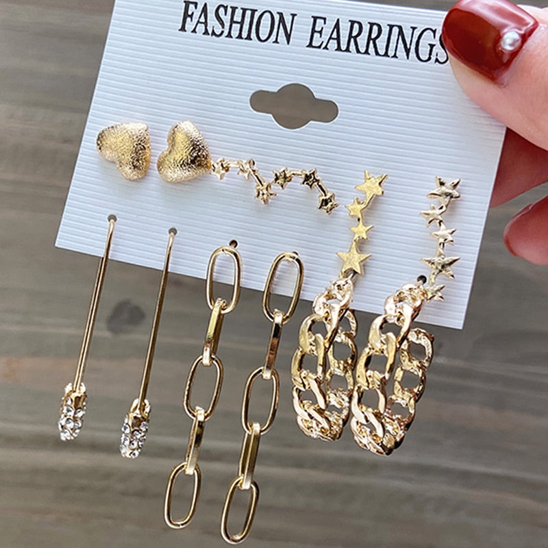 Vintage Earrings Set