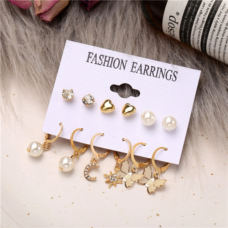 Vintage Earrings Set