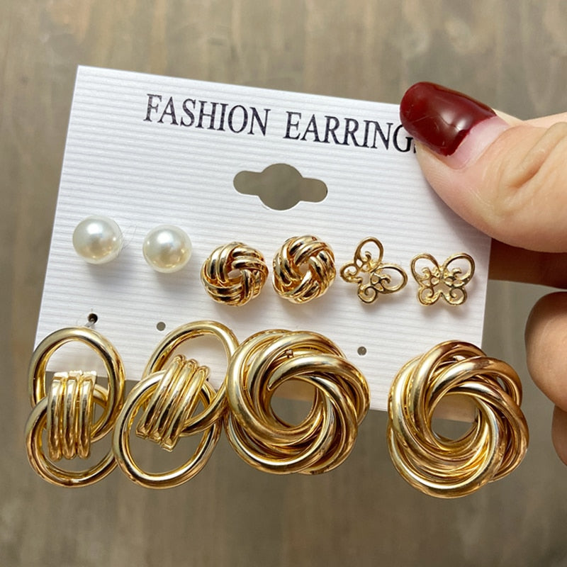 Vintage Earrings Set